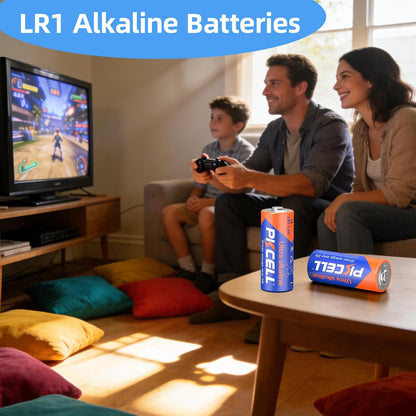 N Size 1.5V Alkaline Batteries, 20-Pack MN9100/E90/LR1 Ultra Long-Lasting Medical Batteries for Devices, GPS Trackers, Flashlights, Key Fobs - 10-Year Shelf Life